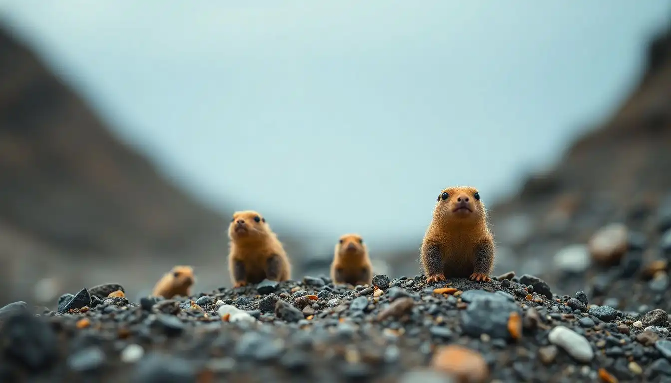 43 Years Ago Scientists Dropped Gophers Onto a