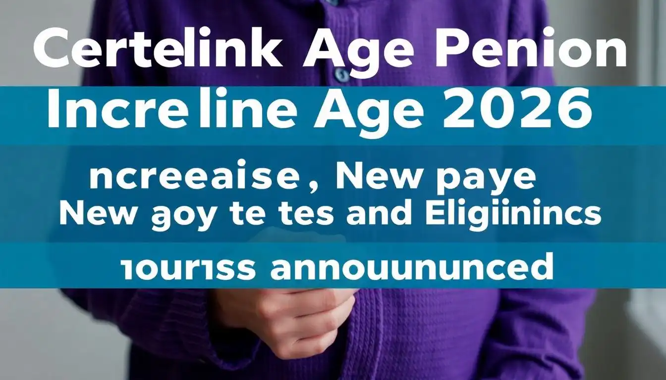 Centrelink Age Pension Increase 2026